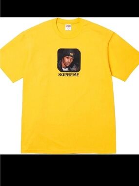 Supreme Yellow WU-TANG RZA Graphic Tee